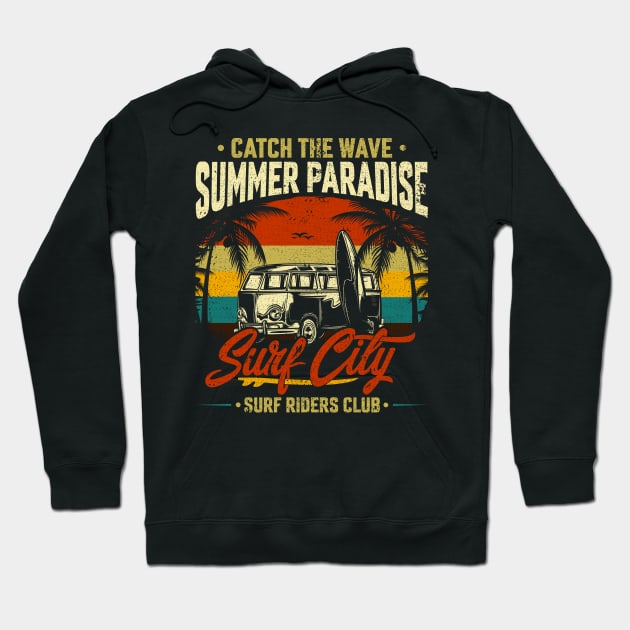 Vintage Surf Riders Club Hoodie by Banned Books Club